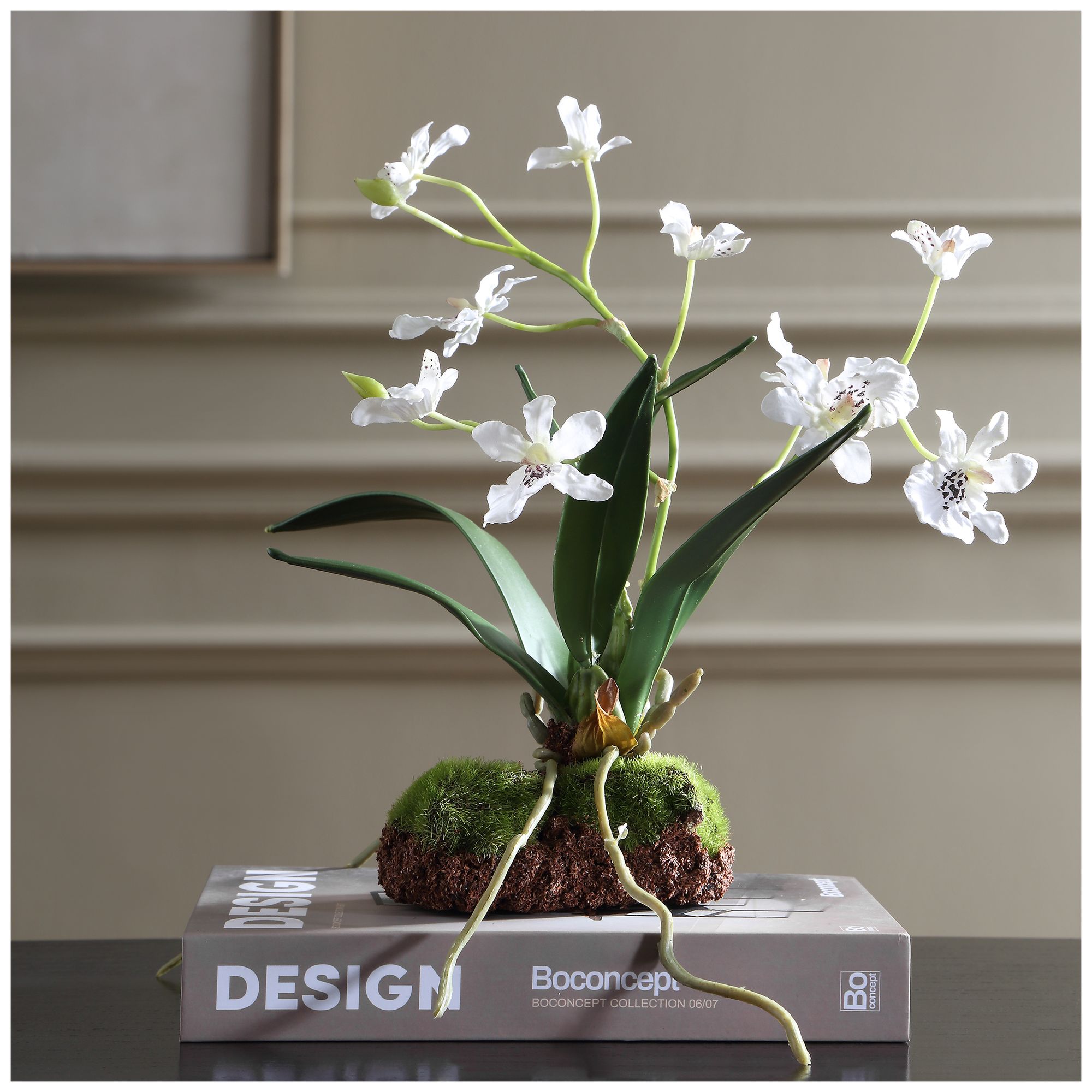 Image 2 Uttermost Clovis Orchid Drop-In more views