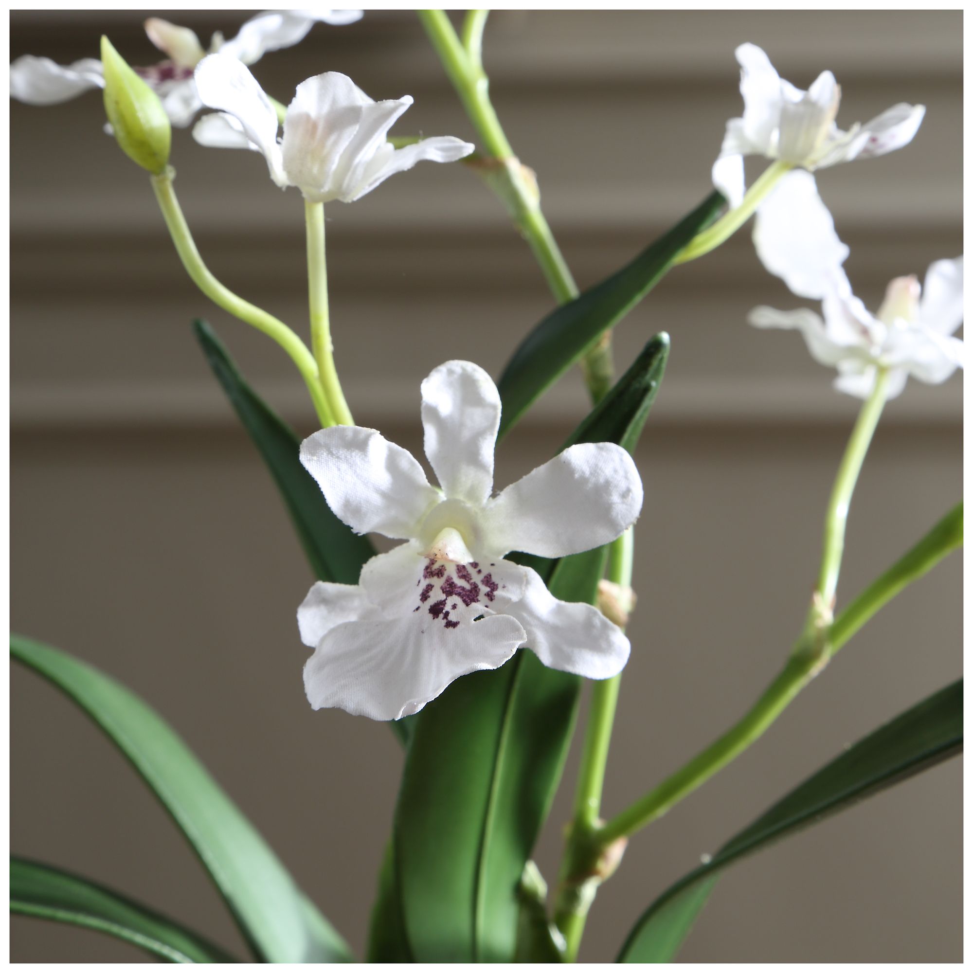 Image 4 Uttermost Clovis Orchid Drop-In more views
