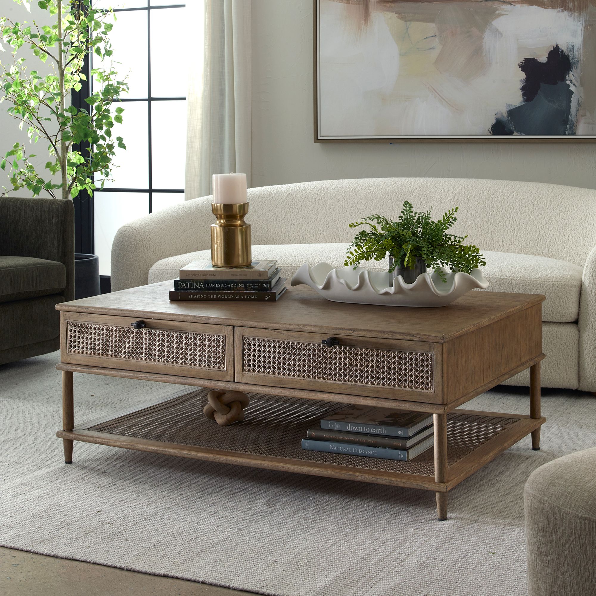 Uttermost Coast 48" Wide Coffee Table