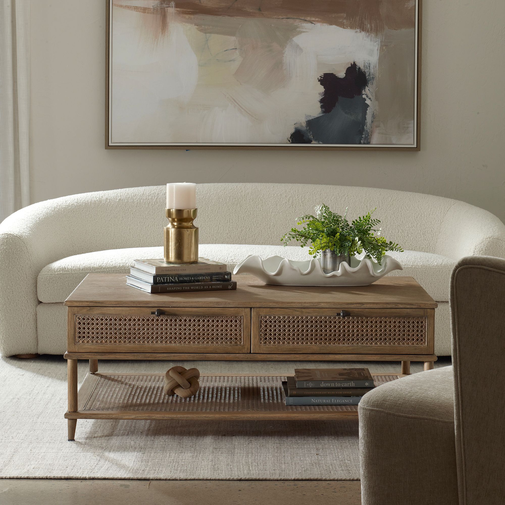 Uttermost Coast 48" Wide Coffee Table