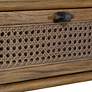 4_Uttermost Coast 52"W Soft Oak Stain 2-Drawer Console Table more views