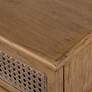 5_Uttermost Coast 52"W Soft Oak Stain 2-Drawer Console Table more views