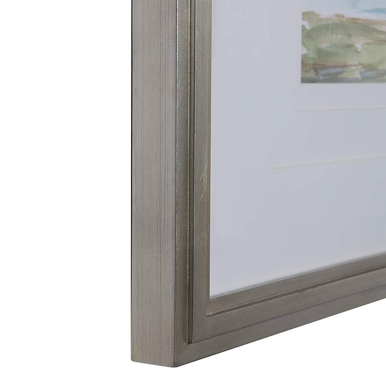 Image 4 Uttermost Coastal 46" x 22" Panoramic Seascape Prints Set of 2 more views