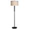 Uttermost Coeburn Rustic Black Pierced Steel Floor Lamp