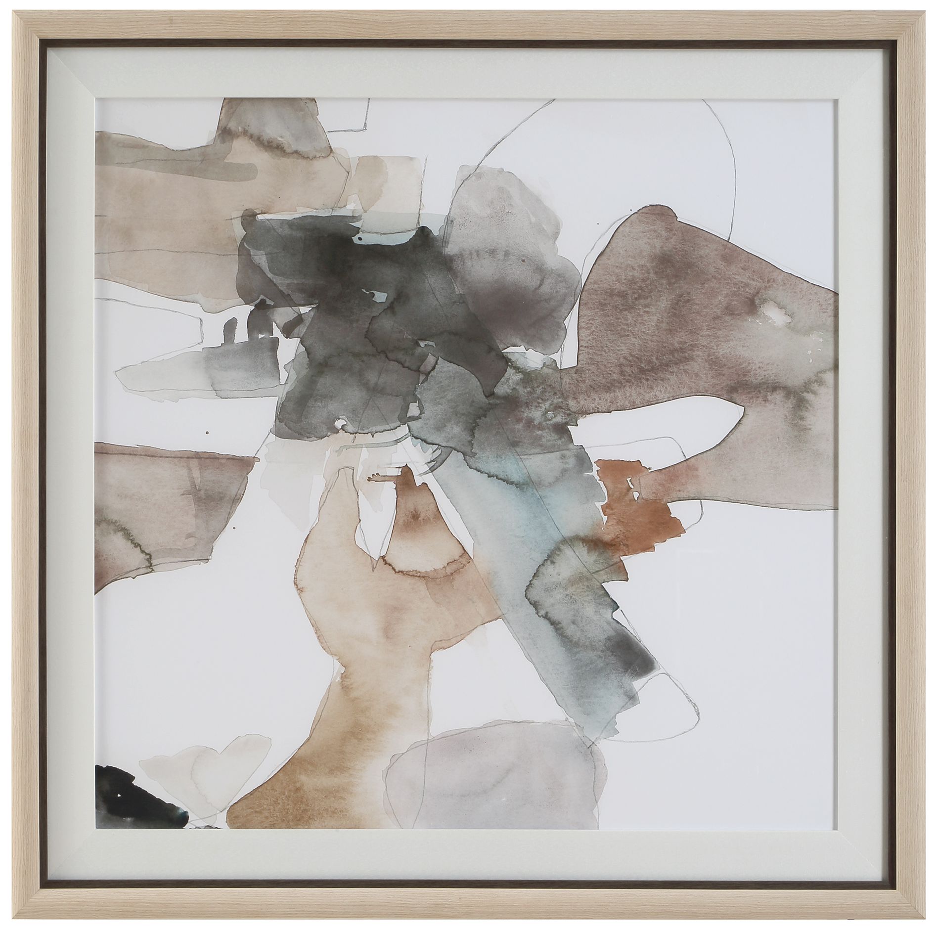 Image 2 Uttermost Cohesion 37" x 38.63" Framed Print