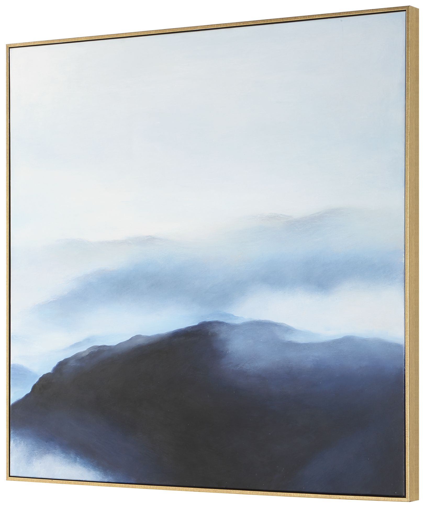 Image 4 Uttermost Cold Shoulder 43" Hand Painted Canvas Wall Art more views