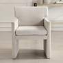 3_Uttermost Colette Ivory Polyester Chair more views