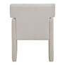 6_Uttermost Colette Ivory Polyester Chair more views