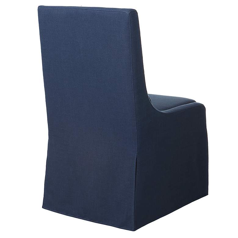 Image 6 Uttermost Coley Denim Armless Chair more views