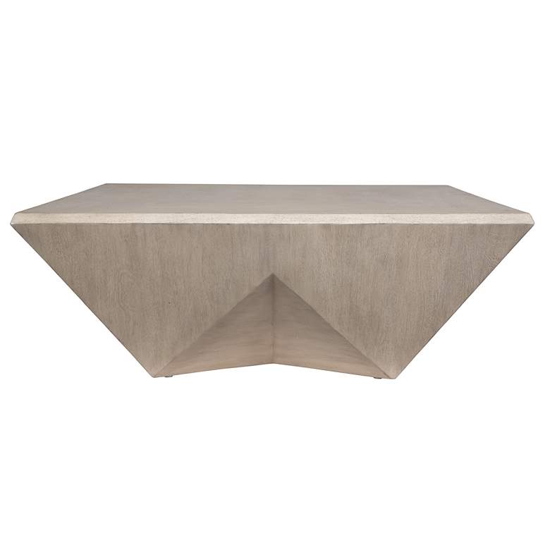 Image 1 Uttermost Collins 42" Wide x 16" High Mango Wood Coffee Table