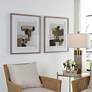 2_Uttermost Color Block 30 1/2"H 2-Piece Framed Wall Art Set more views