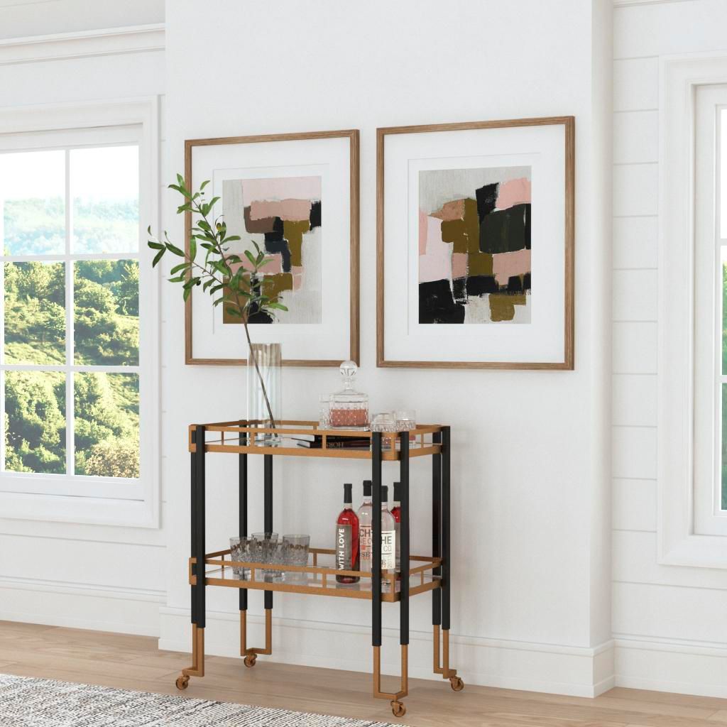 Image 4 Uttermost Color Block 30 1/2"H 2-Piece Framed Wall Art Set more views