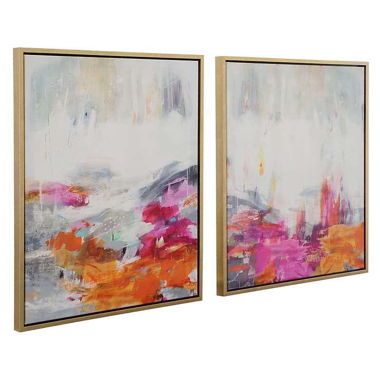 Image 5 Uttermost Color Theory 32" W x 39" H 2-Piece Framed Canvases more views