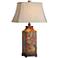 Uttermost Colorful Flowers 32" Handcrafted Traditional Table Lamp