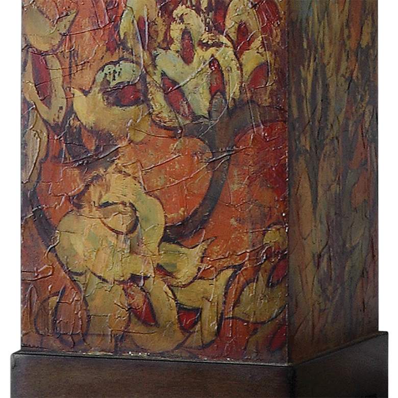 Image 3 Uttermost Colorful Flowers 32" Handcrafted Traditional Table Lamp more views