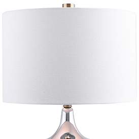 Image3 of Uttermost Como Chrome and Antique Brass Modern Accent Table Lamp more views