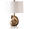 Uttermost Concha Gold Leaf Nautilus Shell Table Lamp