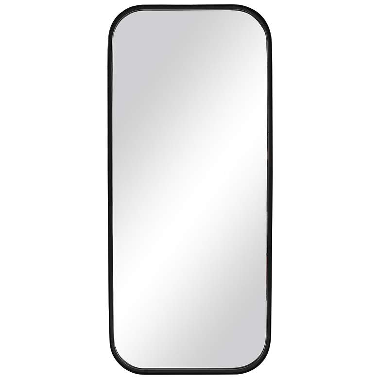Image 2 Uttermost Concord Satin Black 30" x 70" Wall Mirror