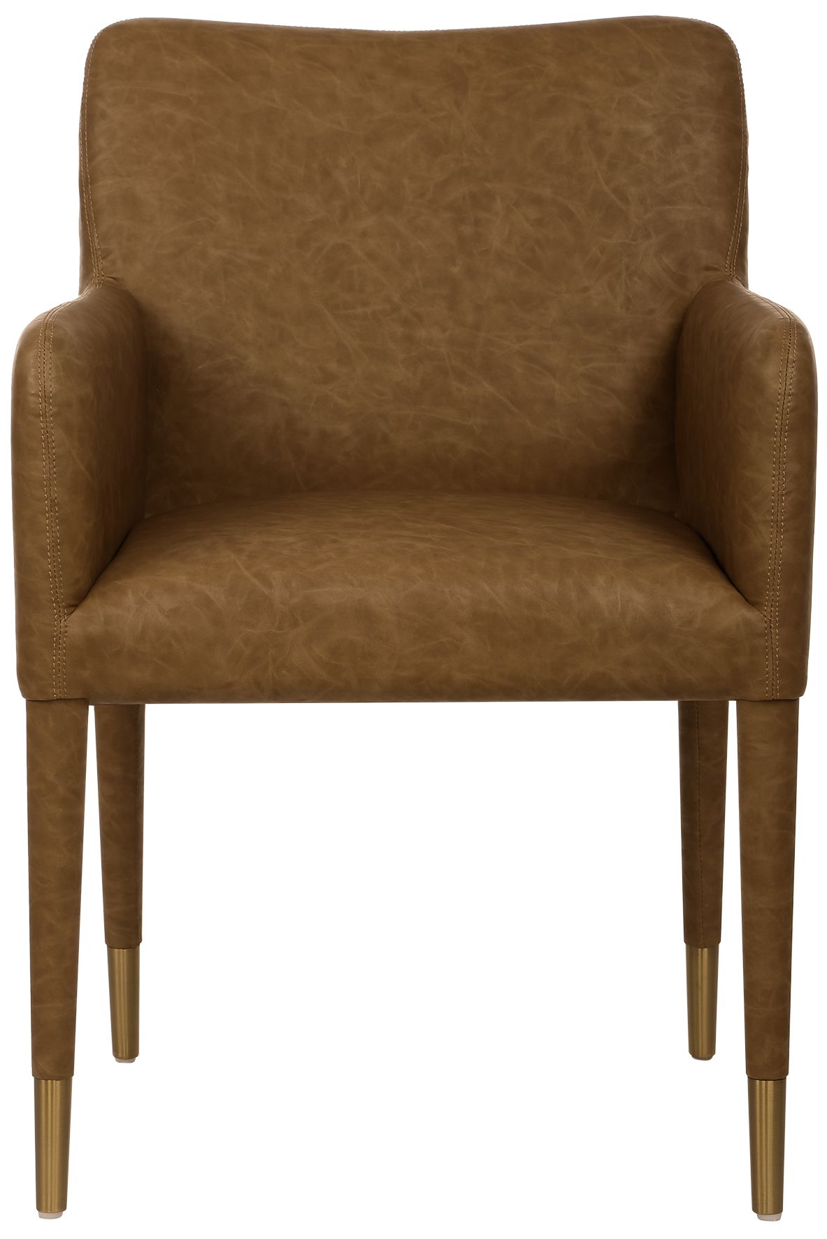 Thumbnail2 of Uttermost Conifer Camel Brown Fabric Dining Armchair
