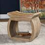 1_Uttermost Connor Elm Wood Accent Stool