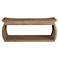 Uttermost Connor Natural Elm Wood Accent Bench