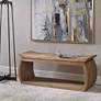 1_Uttermost Connor Natural Elm Wood Accent Bench