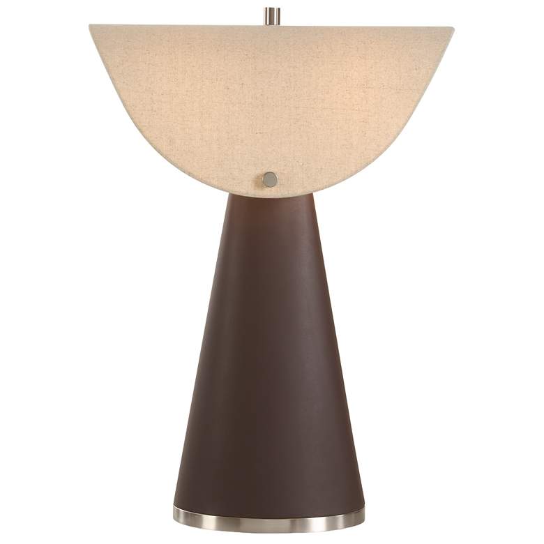 Image 2 Uttermost Conover 27 1/4" Brown Table Lamp