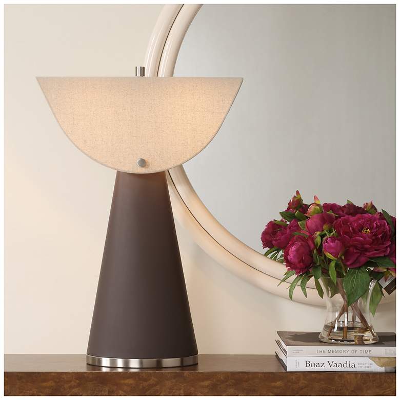 Image 1 Uttermost Conover 27 1/4" Brown Table Lamp