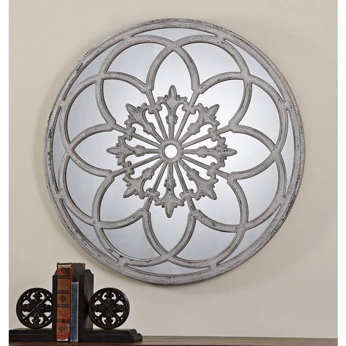 Uttermost Peaceful 36 1/2 Square Canvas Wall Art