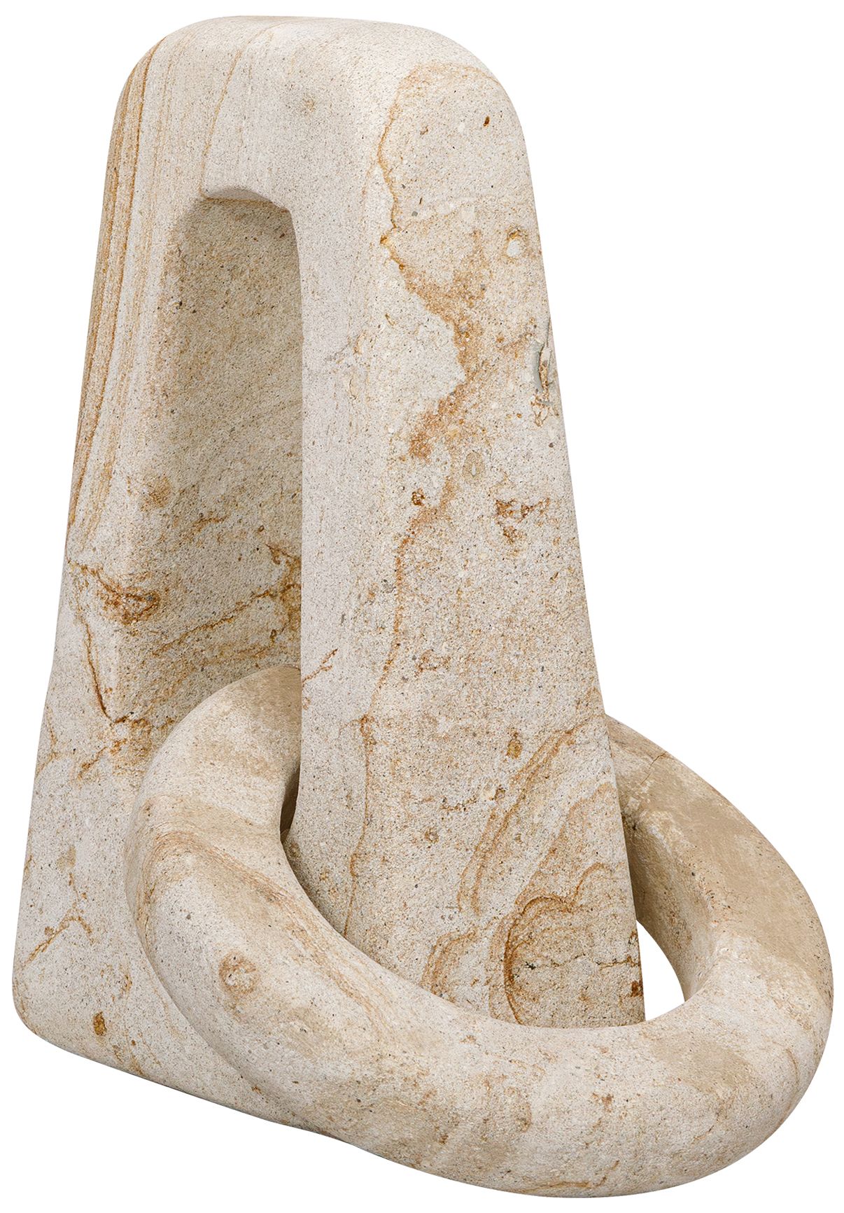 Image 3 Uttermost Continuum Stone 7" W x 12.6" H Indoor-Outdoor Sculpture more views