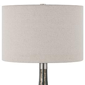Image3 of Uttermost Contour Blue Green Metallic Glass Table Lamp more views