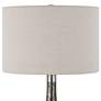 Uttermost Contour Blue Green Metallic Glass Table Lamp