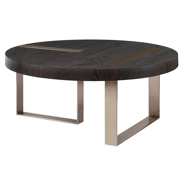 Image 3 Uttermost Converge 42 inch Wide Natural Wood Grain Coffee Table more views