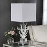 1_Uttermost Corallo 29 1/4" High White Coral Branch Buffet Table Lamp