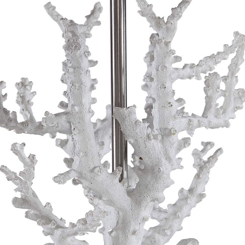 Image 4 Uttermost Corallo 29 1/4" High White Coral Branch Buffet Table Lamp more views