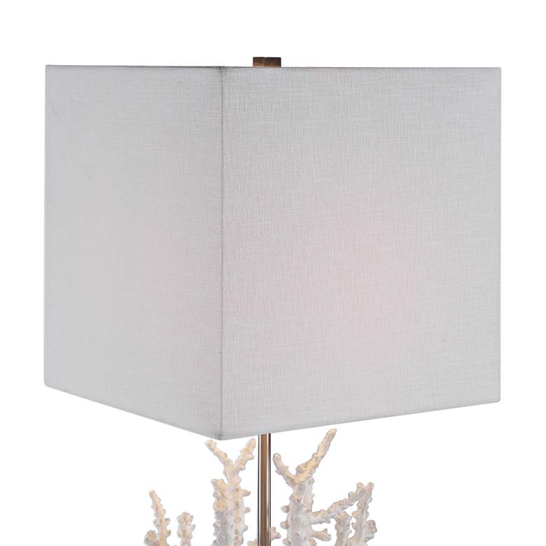 Image 3 Uttermost Corallo White Coral Branch Buffet Table Lamp more views