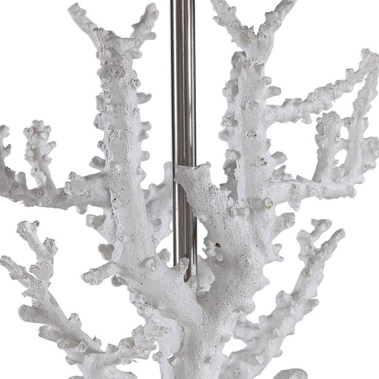 Image 4 Uttermost Corallo White Coral Branch Buffet Table Lamp more views