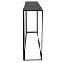 4_Uttermost Coreene 64" Wide Bronze and Black Console Table more views