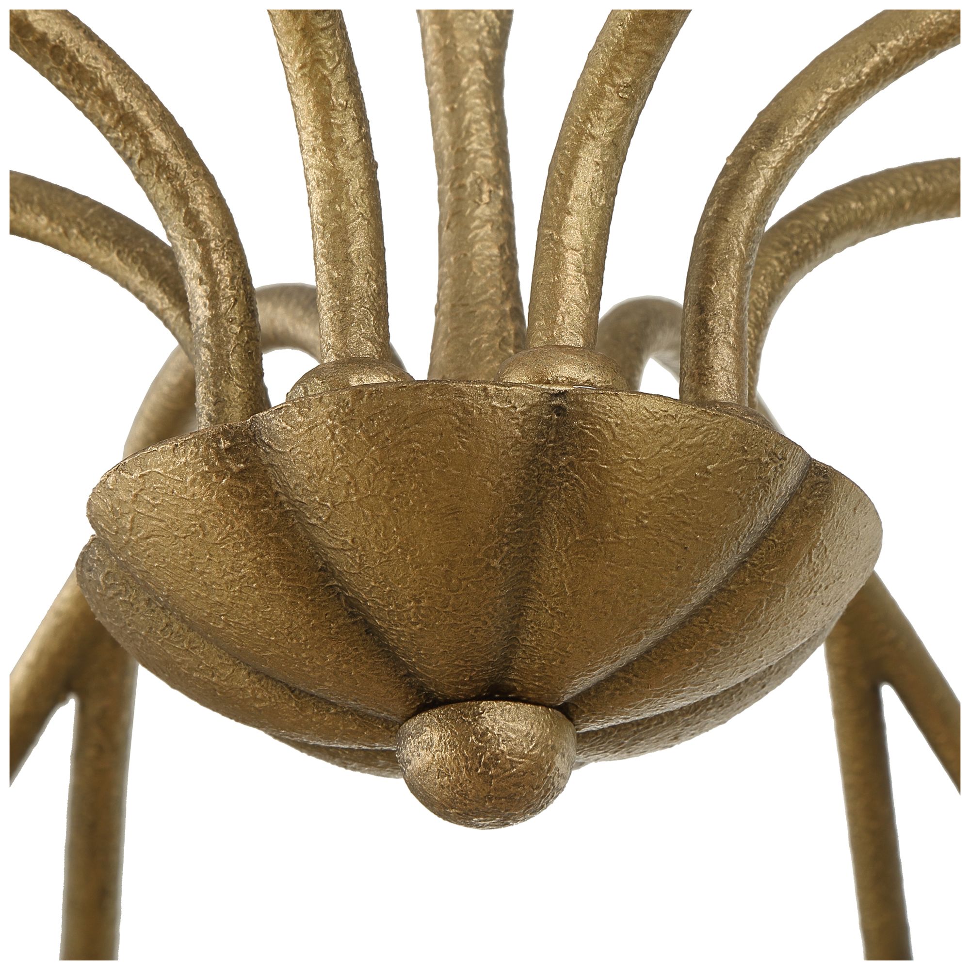 Image 6 Uttermost Corella 40" Wide Gold 8-Light Chandelier more views