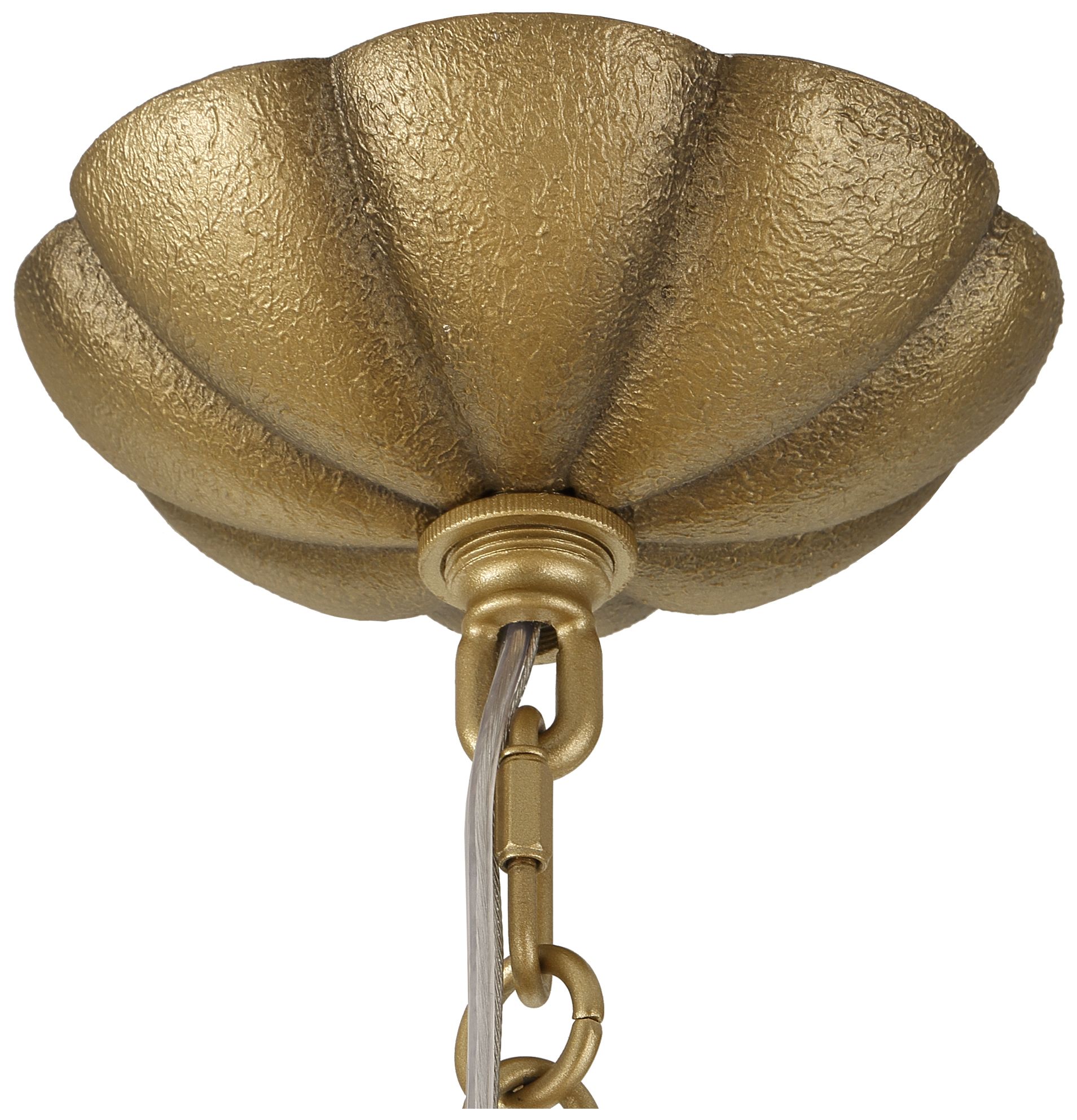 Uttermost Corella 40" Wide Gold 8-Light Chandelier