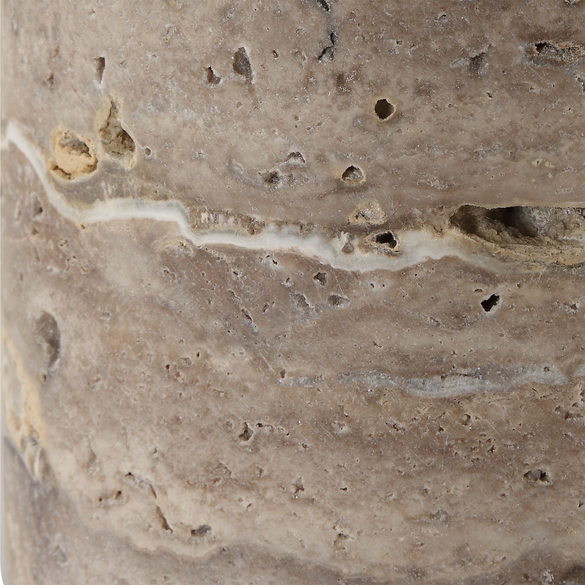 Uttermost Cortado Honed Travertine Accent Table Lamp in scene