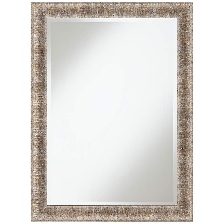 Image 1 Uttermost Cortlane Silver Line 30" x 40" Wall Mirror