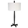 4_Uttermost Counteract 34 3/4" Modern Aged Black Metal Table Lamp more views