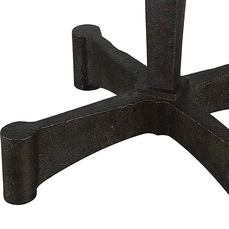 Image 5 Uttermost Counteract 34 3/4" Modern Aged Black Metal Table Lamp more views