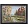 Uttermost Country Creek 75 3/4" Wide Frame Canvas Wall Art