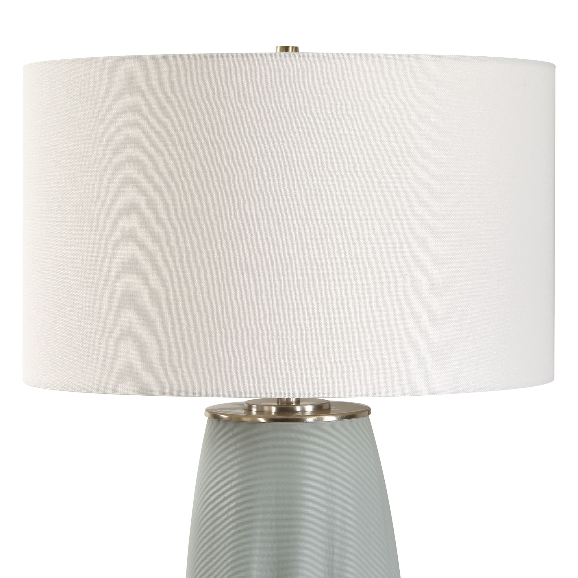 Image 6 Uttermost Cover Up 28 3/4" Light Blue Ceramic Table Lamp more views