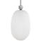 Uttermost Creme 15 3/4" Wide Nickel Pendant Light