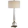 Uttermost Crista Tapered Cut Crystal Column Table Lamp
