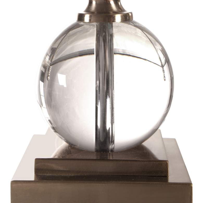 Image 4 Uttermost Crista Tapered Cut Crystal Column Table Lamp more views