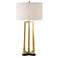 Uttermost Crossroads Plated Antique Brass Metal Table Lamp